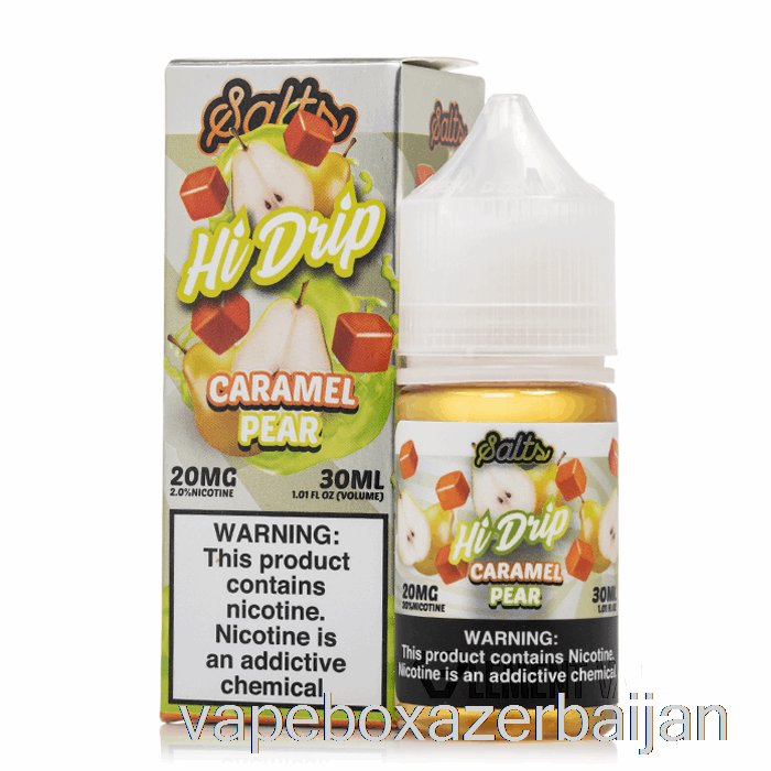 E-Juice Vape Caramel Pear - Hi-Drip Salts - 30mL 20mg